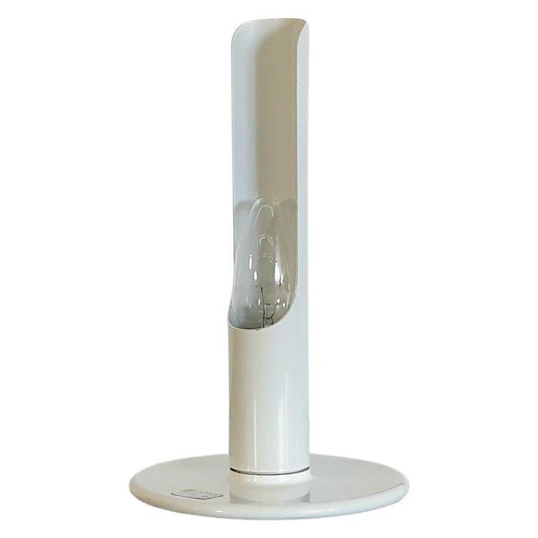 Prix Desk Lamp by Ingo Maurer in White for M-Design, 1970's