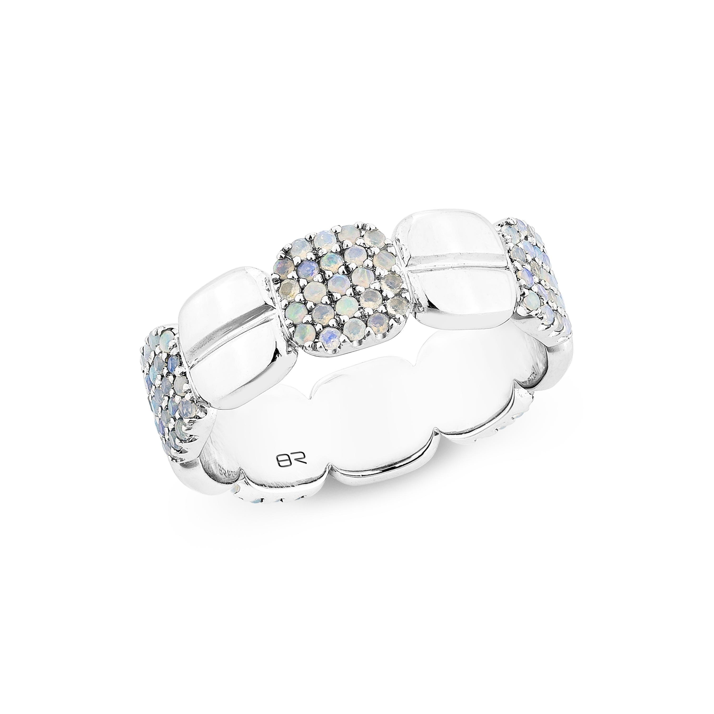 Opulent and timeless, this Opal Fancy Ring in platinum features a luminous opal centerpiece with vibrant iridescence, elegantly set to showcase its natural beauty. A true statement of sophistication.

Opal Fancy Ring in Platinum.

Opal: 0.42 carat,