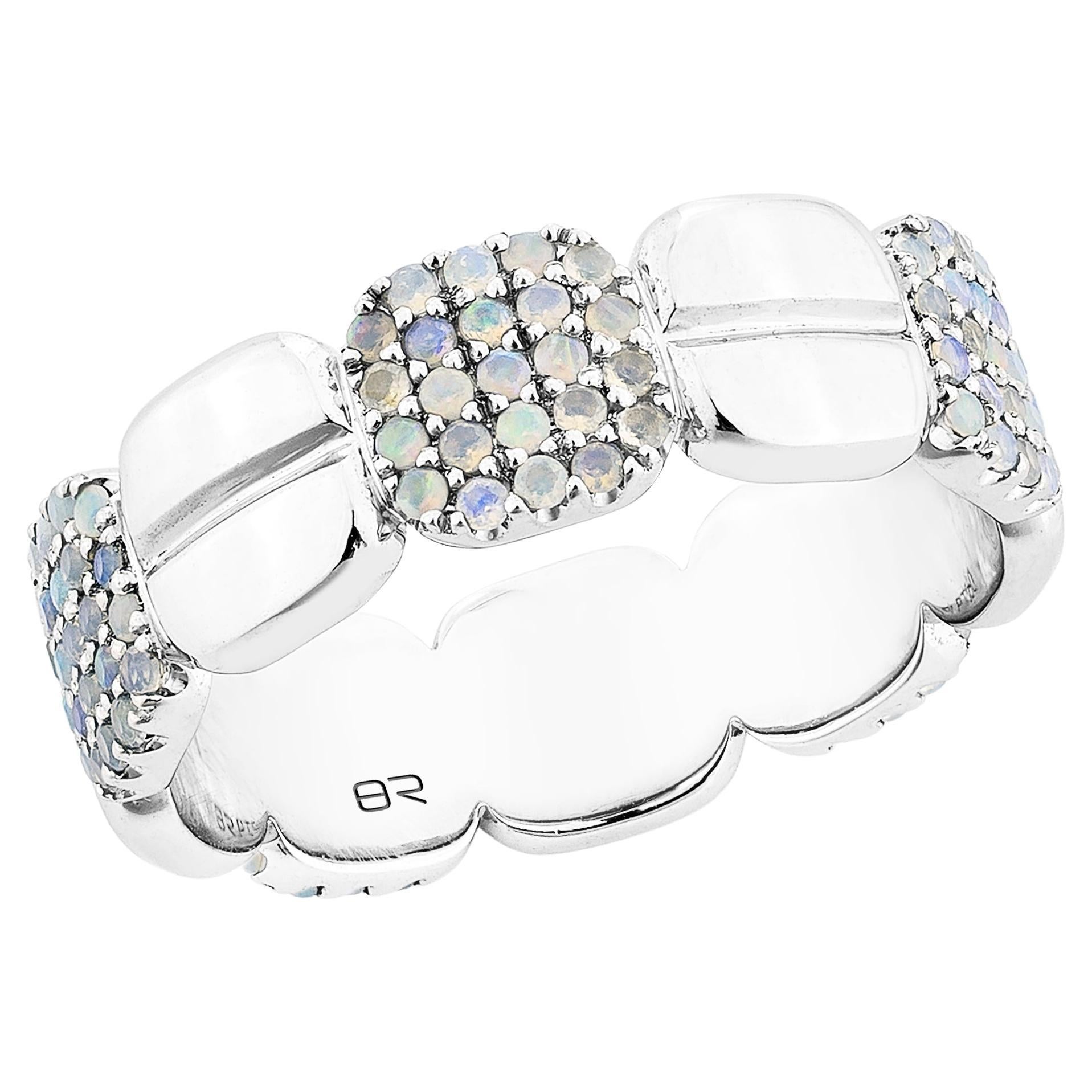 Priyashi Nahata Opal 0.42ct. Fancy Ring in Platinum. For Sale