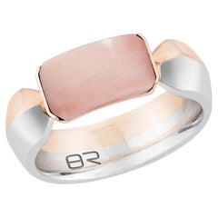 Priyashi Nahata Pink Opal 1.12ct. Fancy Ring in 18KWRG.