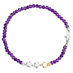 Priyashi Nahata Amethyst 17,60ct. Armband aus 18 Karat Weißgold