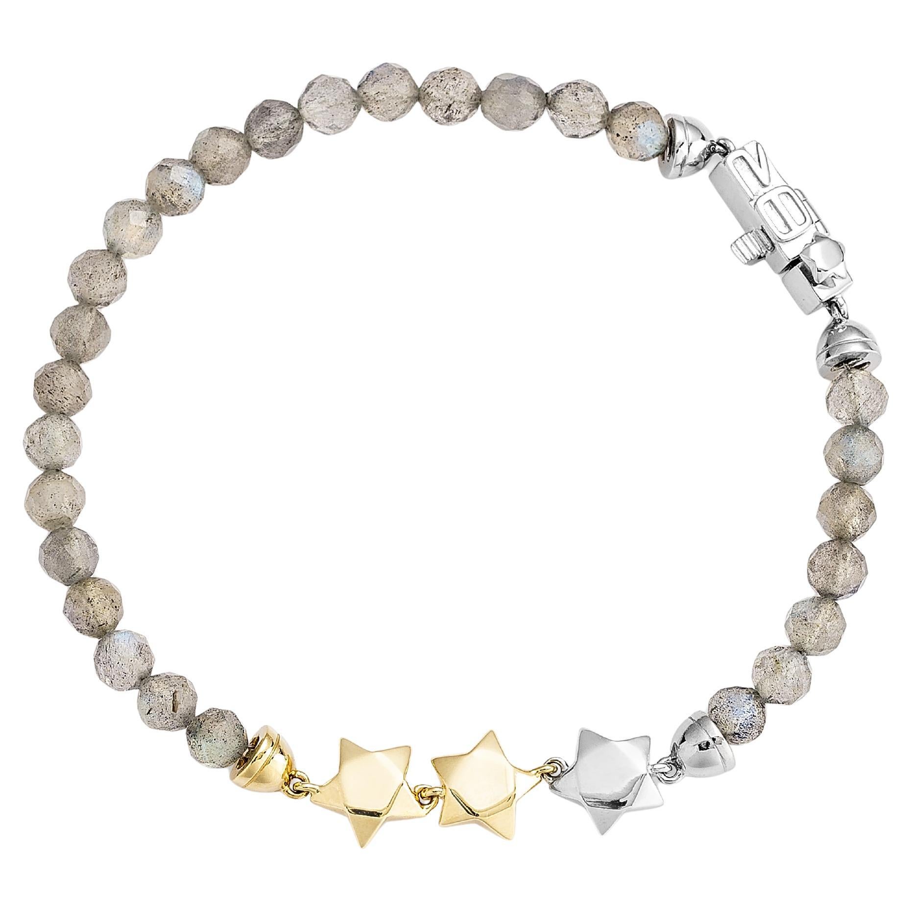 Priyashi Nahata Labradorite 19.51ct. Bracelet in 18Karat White Gold