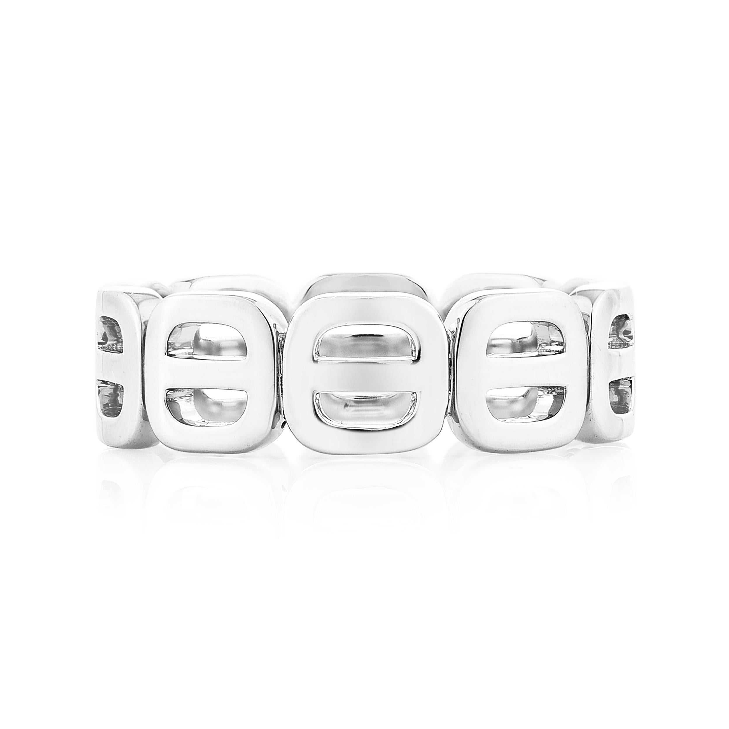 Priyashi Nahata Ausgefallener Ring aus Platin. Damen im Angebot