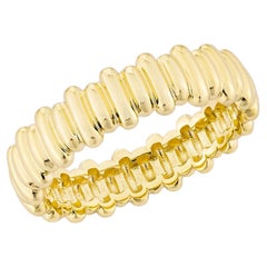 Priyashi Nahata Plain Metal Fancy Ring in 18Karat Yellow Gold.