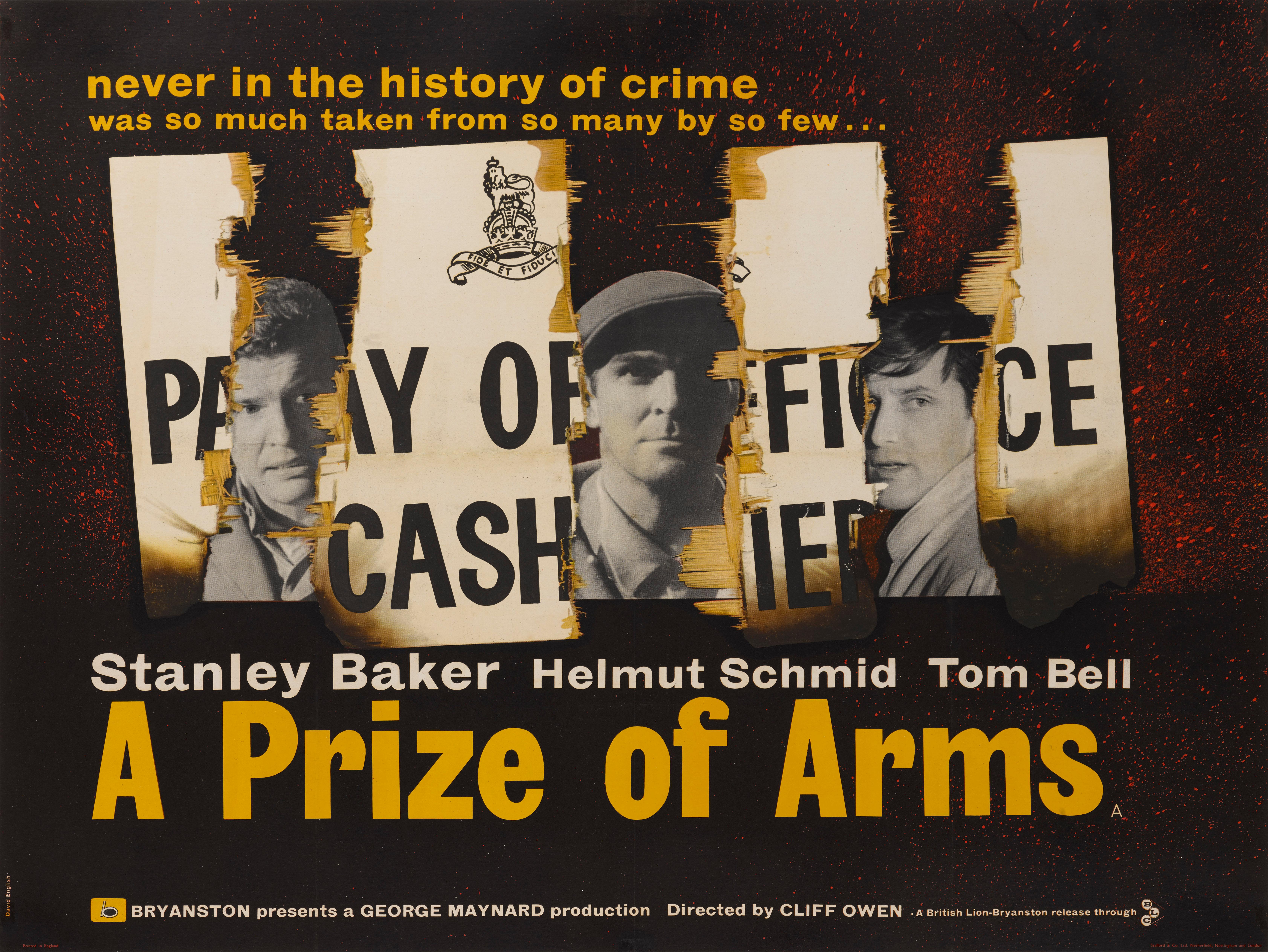 British Prize of Arms Film Poster For Sale