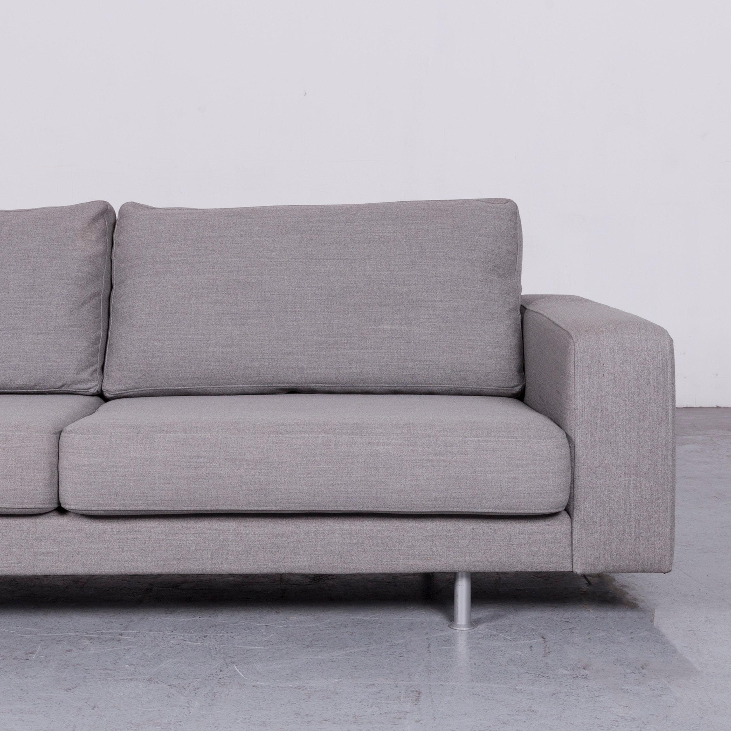 Contemporary Pro Seda Designer Fabric Sofa Grey Sofa Couch Modern For Sale