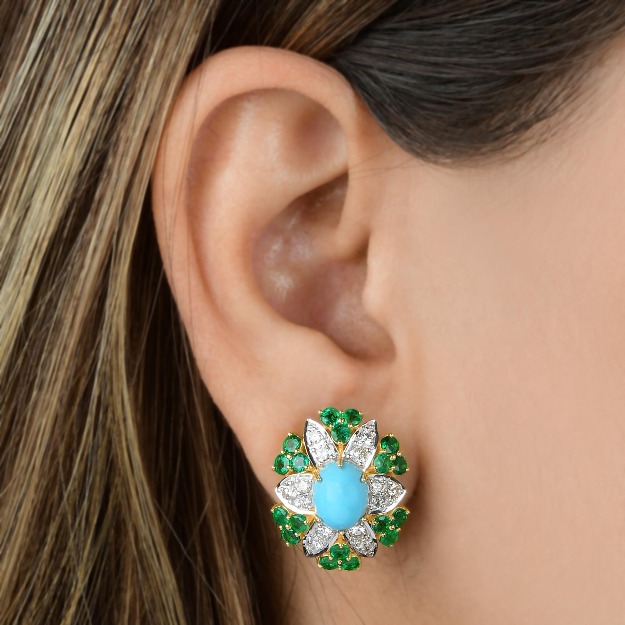 tanishq emerald earrings