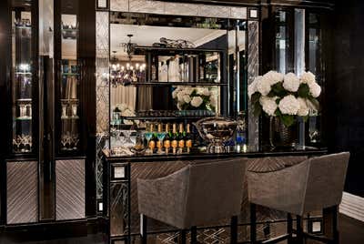 Art Deco Bar and Game Room. 20-21 by Argent Design.