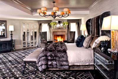  Art Deco Family Home Bedroom. Hidden Hills by Jeff Andrews - Design.