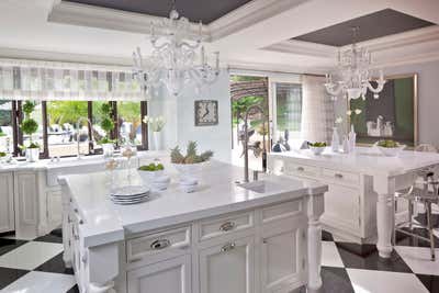  Art Deco Family Home Kitchen. Hidden Hills by Jeff Andrews - Design.