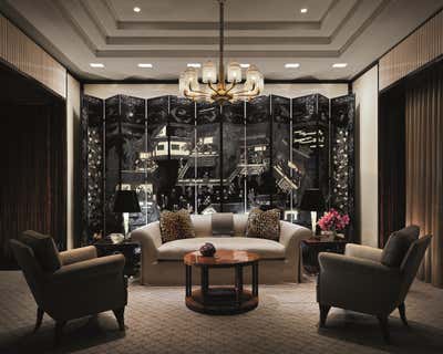  Art Deco Apartment Bedroom. Penthouse New York City by Juan Montoya Design.
