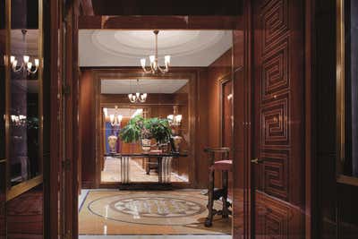  Art Deco Apartment Entry and Hall. Penthouse New York City by Juan Montoya Design.