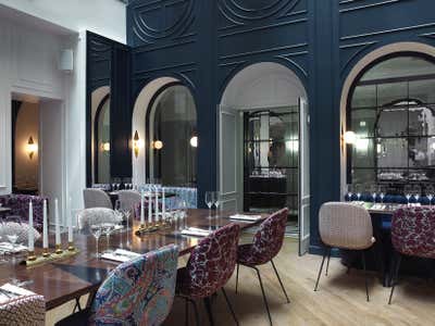  Art Deco Restaurant Dining Room. Le Bachaumont - Restaurant by Chzon.