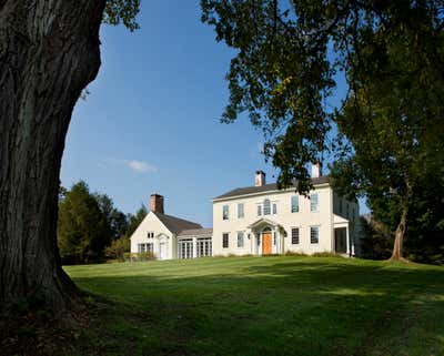  Arts and Crafts Country House Exterior. Connecticut Farmhouse by Shawn Henderson Interior Design.