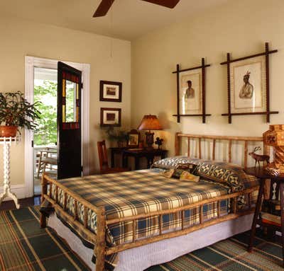  Arts and Crafts Country House Bedroom. Shadley Residence, Upstate New York by Stephen Shadley Designs.