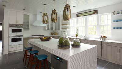 Beach Style Beach House Kitchen. Southampton Residence by Fox-Nahem Associates.