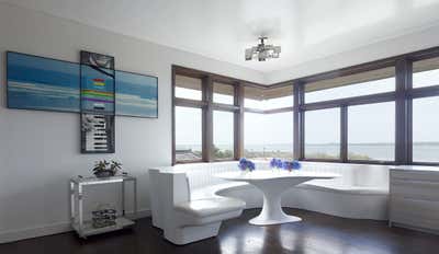 Beach Style Beach House Kitchen. Southampton Oceanfront House by Fox-Nahem Associates.