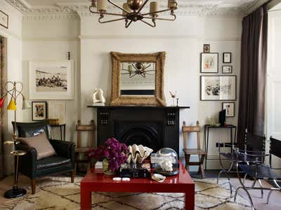  Bohemian Living Room. Notting Hill Home by Hubert Zandberg Interiors.