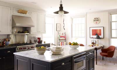 Eclectic Country House Kitchen. Hudson Valley Home by Brian J. McCarthy Inc..