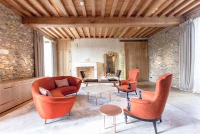  Hotel Bedroom. Domaine des Etangs by Isabelle Stanislas Architecture.