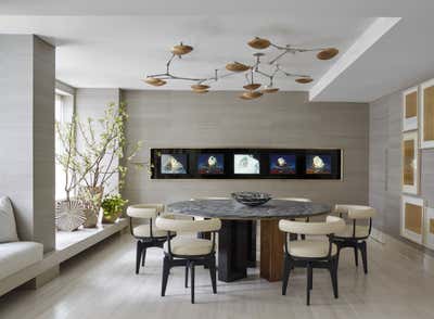  Contemporary Dining Room. East Meets West |  Park Ave Apartment by Kelly Behun | STUDIO.