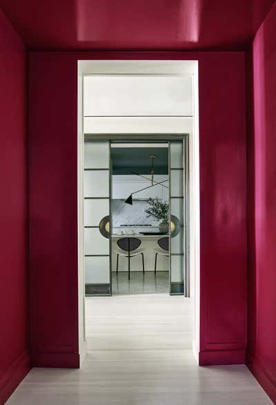  Contemporary Apartment Entry and Hall. East Meets West |  Park Ave Apartment by Kelly Behun | STUDIO.