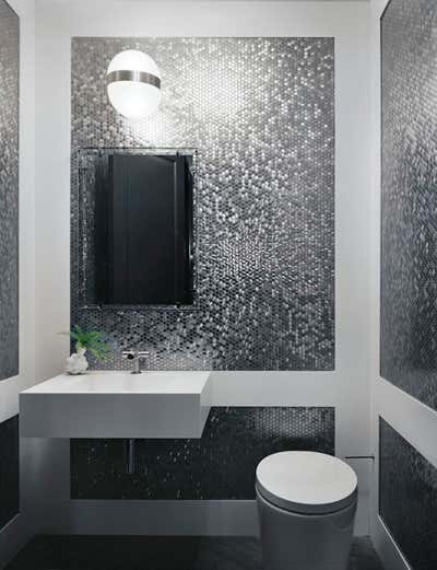 Contemporary Apartment Bathroom. NYC Residence by Fox-Nahem Associates.
