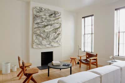  Contemporary Apartment Living Room. West Village Townhouse by ASH NYC.