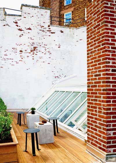  Contemporary Apartment Patio and Deck. West Village Townhouse by ASH NYC.
