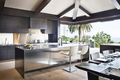 Contemporary Vacation Home Kitchen. Resort Living  by Philip Nimmo Inc..