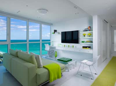  Contemporary Apartment Bar and Game Room. Setai by Jennifer Post Design, Inc.