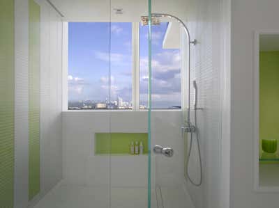 Contemporary Apartment Bathroom. Setai by Jennifer Post Design, Inc.