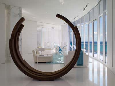  Contemporary Beach House Living Room. Bath Club by Jennifer Post Design, Inc.
