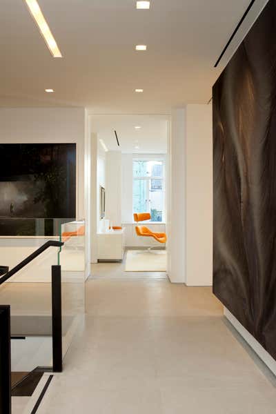Contemporary Apartment Office and Study. Beresford by Jennifer Post Design, Inc.