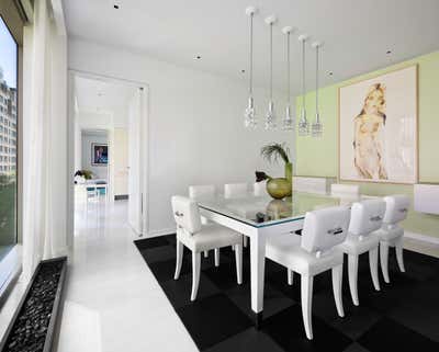  Contemporary Apartment Dining Room. Park Avenue by Jennifer Post Design, Inc.