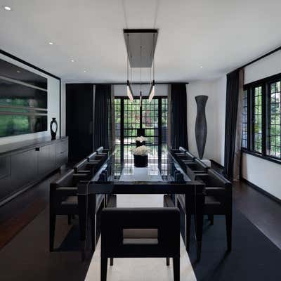  Contemporary Family Home Dining Room. Scarsdale by Jennifer Post Design, Inc.