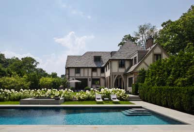  Contemporary Family Home Exterior. Scarsdale by Jennifer Post Design, Inc.