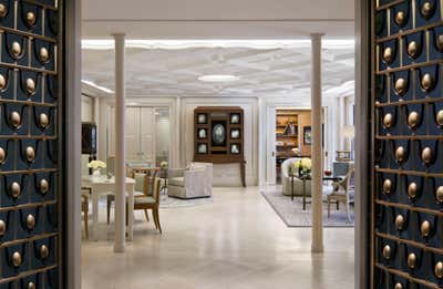  Retail Lobby and Reception. Tiffany Mezzanine Salon by Robert A.M. Stern Architects.