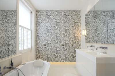  Transitional Family Home Bathroom. Holland Park House by Northwick Design.