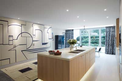  Contemporary Family Home Kitchen. Holland Park House by Northwick Design.