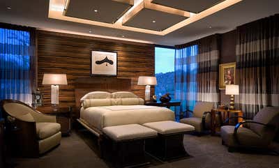 Contemporary Vacation Home Bedroom. Desert Vogue by Harte Brownlee & Associates.
