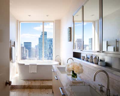  Contemporary Apartment Bathroom. Central Park Home by Shawn Henderson Interior Design.