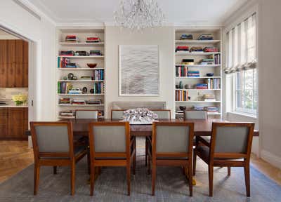  Contemporary Family Home Dining Room. Village Townhouse by Shawn Henderson Interior Design.