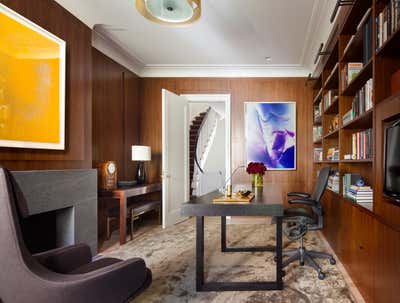  Contemporary Family Home Office and Study. Village Townhouse by Shawn Henderson Interior Design.