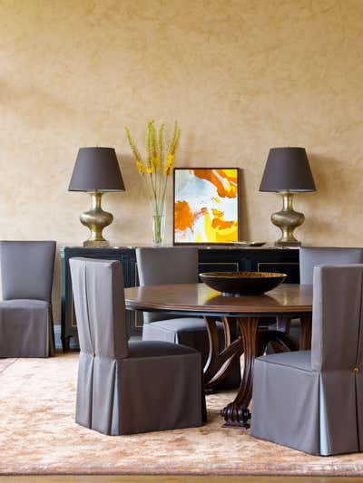 Contemporary Vacation Home Dining Room. Rocky Mountain Retreat by Matthew Patrick Smyth Inc..
