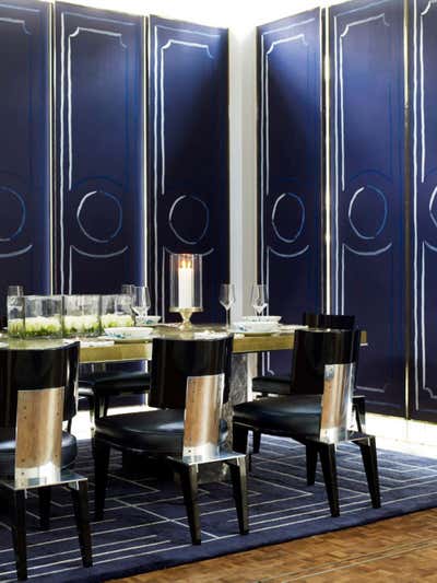  Contemporary Apartment Dining Room. Sky Residence, The Ritz-Carlton Residences, MahaNakhon by David Collins Studio.