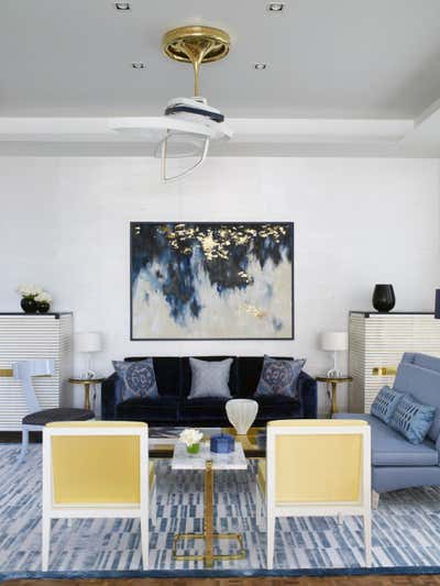 Contemporary Apartment Living Room. Sky Residence, The Ritz-Carlton Residences, MahaNakhon by David Collins Studio.