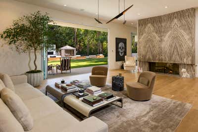 Contemporary Living Room. Maytor by Trip Haenisch & Associates.