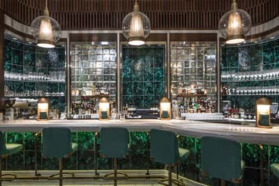  Contemporary Restaurant Open Plan. The Continental by David Collins Studio.
