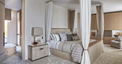  Contemporary Family Home Bedroom. Penthouse South, Knightsbridge by Helen Green Design (Allect Design Group).